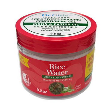 Dr. Curls Rice Water Loc & Twists Braiding Conditioning Gel – 9.8 oz - ANNS BEAUTY SUPPLY